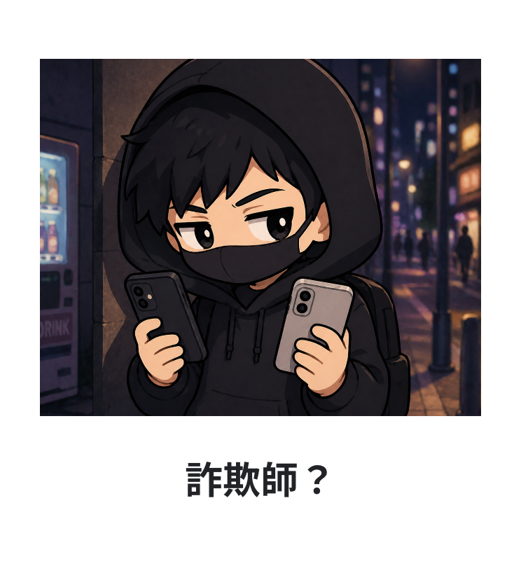 詐欺師？